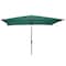 Pure Garden 10 Rectangular Patio Umbrella, Green 50-LG1278 - alternate 2